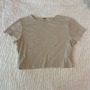 Ribbed Crop Top